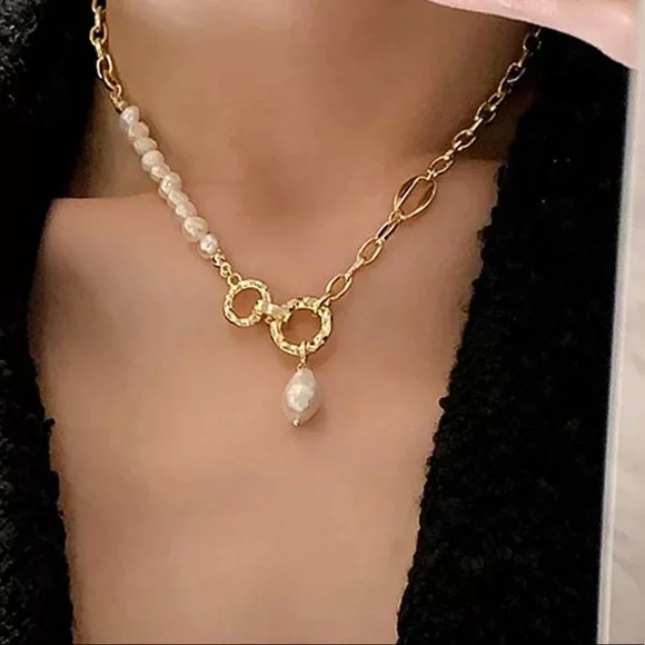 Pearl Choker Necklace - Picture 1 of 5